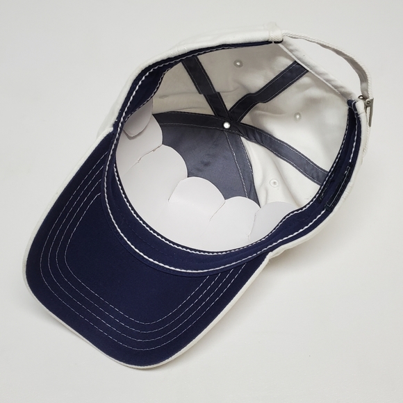 True Religion White World Tour Hat Buddah Strapback Cap Embroidered Jeweled Logo - Picture 9 of 10